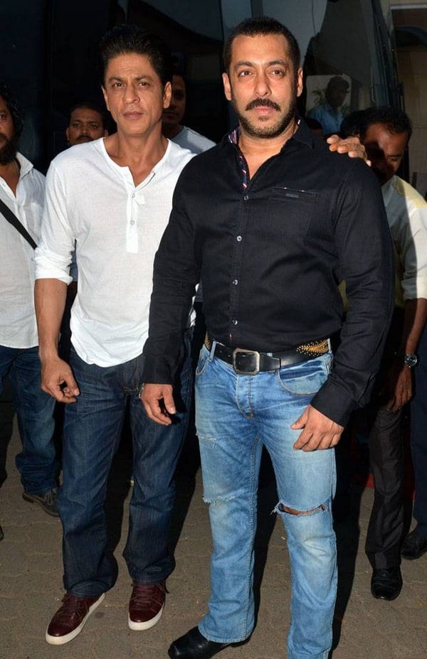 Salman Khan and Shah Rukh Khan on Bigg Boss to promote Dilwale