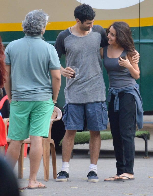 Aditya Roy Kapur Spotted Hugging Shraddha Kapoor