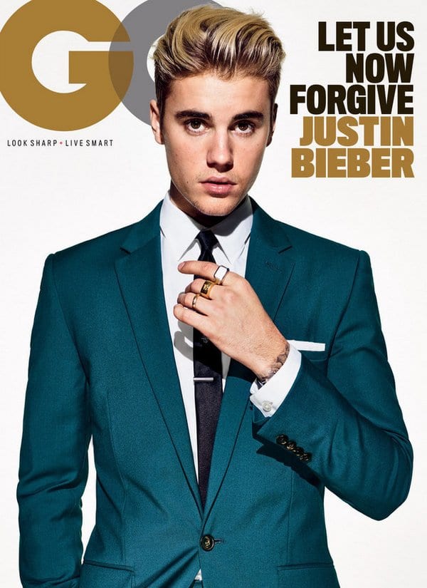 Justin Bieber on GQ Magazine