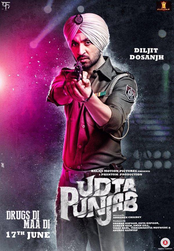 Shahid Kapoor, Kareena Kapoor, Alia Bhatt and Diljit Dosanjh in Udta Punjab