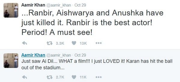 Don't believe Aamir Khan when he talks about other films and actors