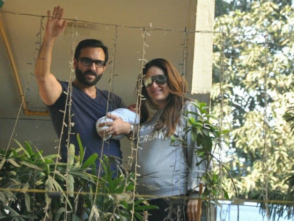 Kareena Kapoor and Saif Ali Khan introduces their son Taimur to the media