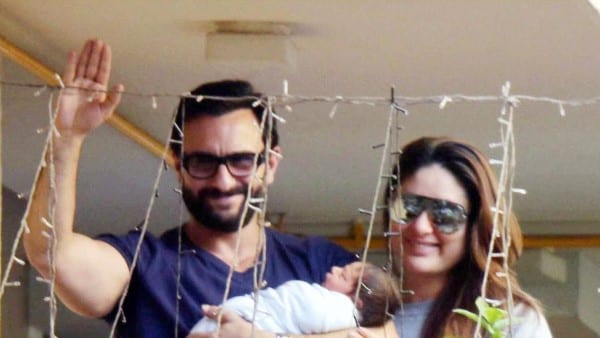 Kareena Kapoor and Saif Ali Khan introduces their son Taimur to the media