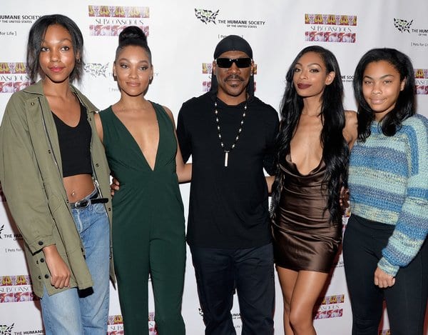 Eddie Murphy and his 8 children