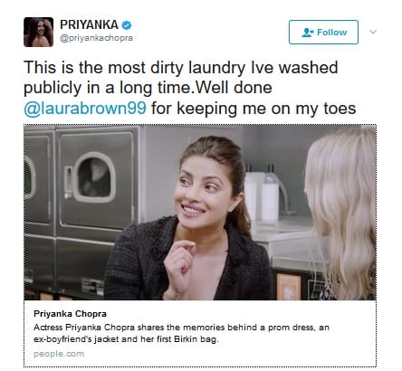 Priyanka Chopra just dropped the mother of all bombs