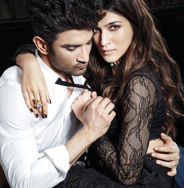 Sushant Singh Rajput and Kriti Sanon on Filmfare Magazine