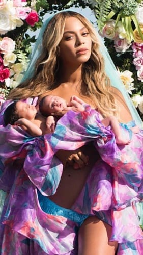 Beyonce finally introduces her twins, Sir Carter and Rumi