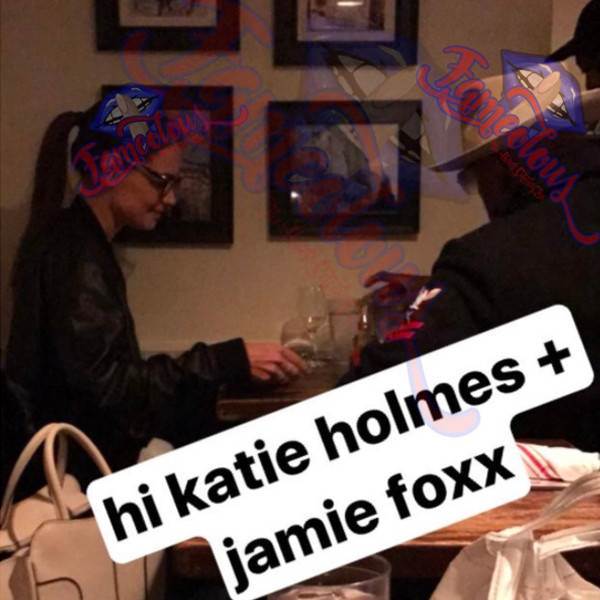 Katie Holmes and Jamie Foxx finally come out of the closet