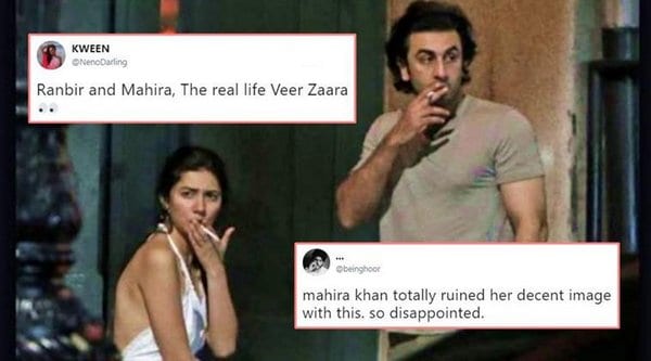 Ranbir Kapoor and Mahira Khna Spotted together in New York