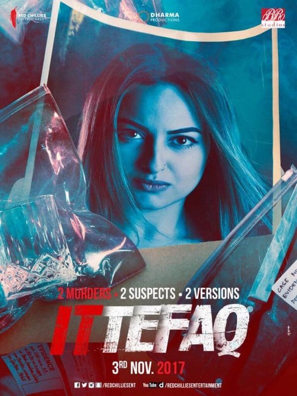 Sidharth Malhotra, Sonakshi Sinha and Akshaye Khanna in Ittefaq