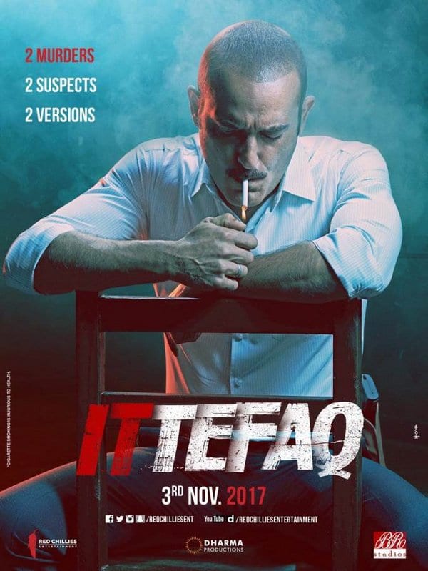 Sidharth Malhotra, Sonakshi Sinha and Akshaye Khanna in Ittefaq