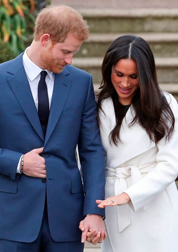 Prince Harry and Meghan Markle make their first official appearance to announce their engagement